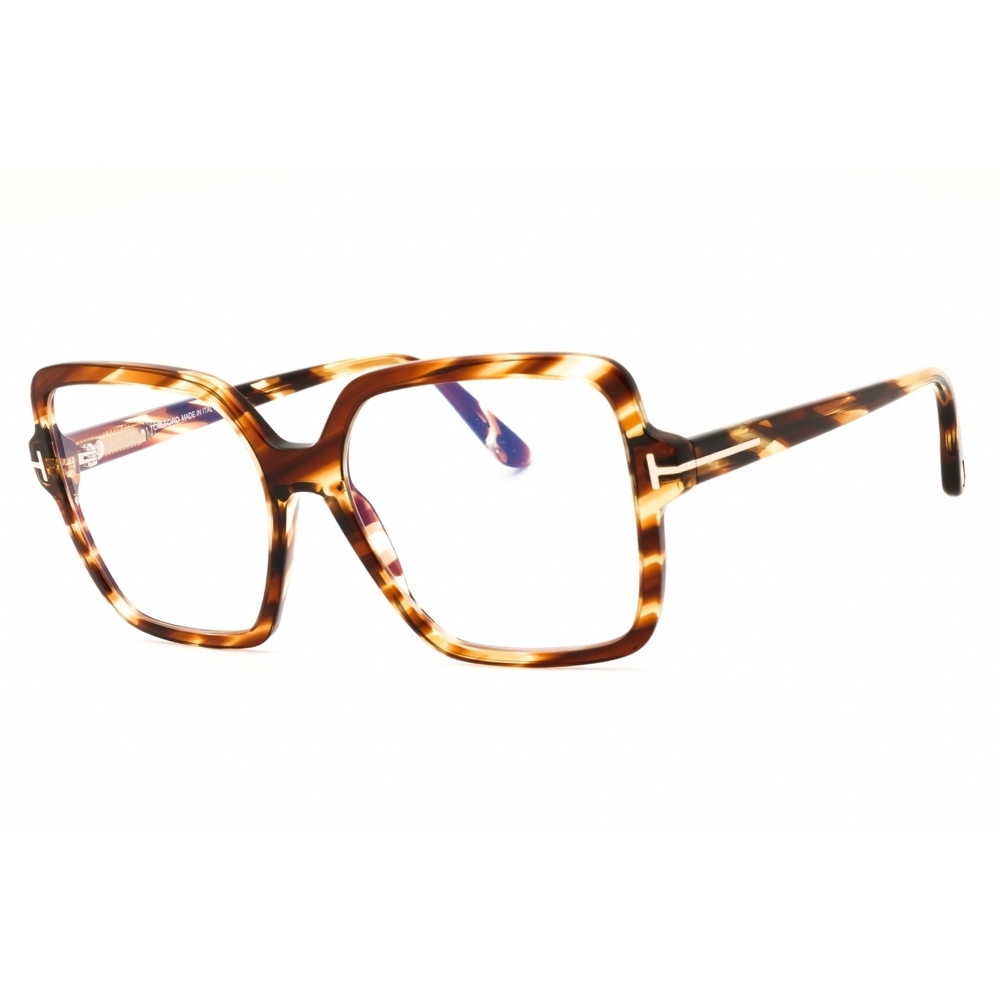 Tom Ford FT6063 Eyeglasses Coloured Havana Acetate Oversized